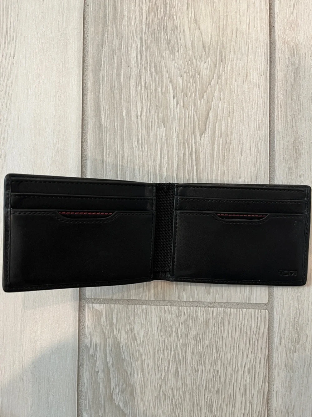 Tumi Black Leather Card Holder